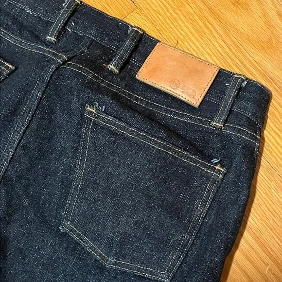 Taylor Stitch Men's Selvedge Denim Jeans 34 slim - Picture 3 of 9